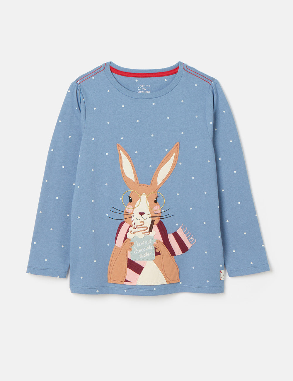 Joules Ava Long Sleeve T-Shirt - Blue Rabbit