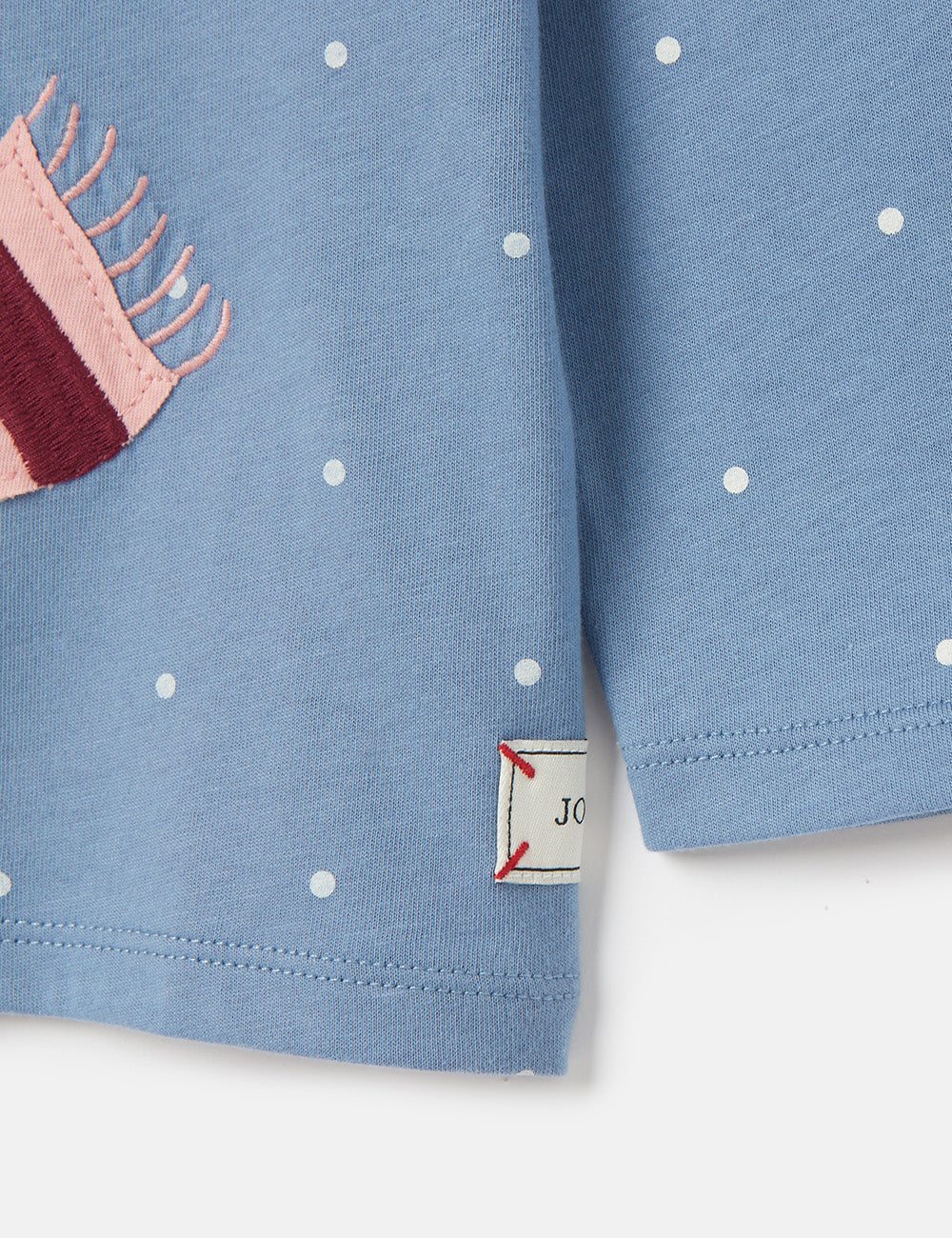 Joules Ava Long Sleeve T-Shirt - Blue Rabbit