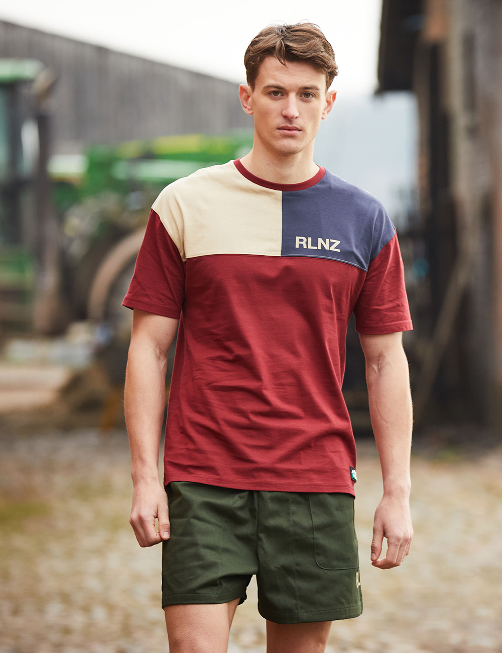 Ridgeline Unisex Backslider T-Shirt - Rhubarb Multi