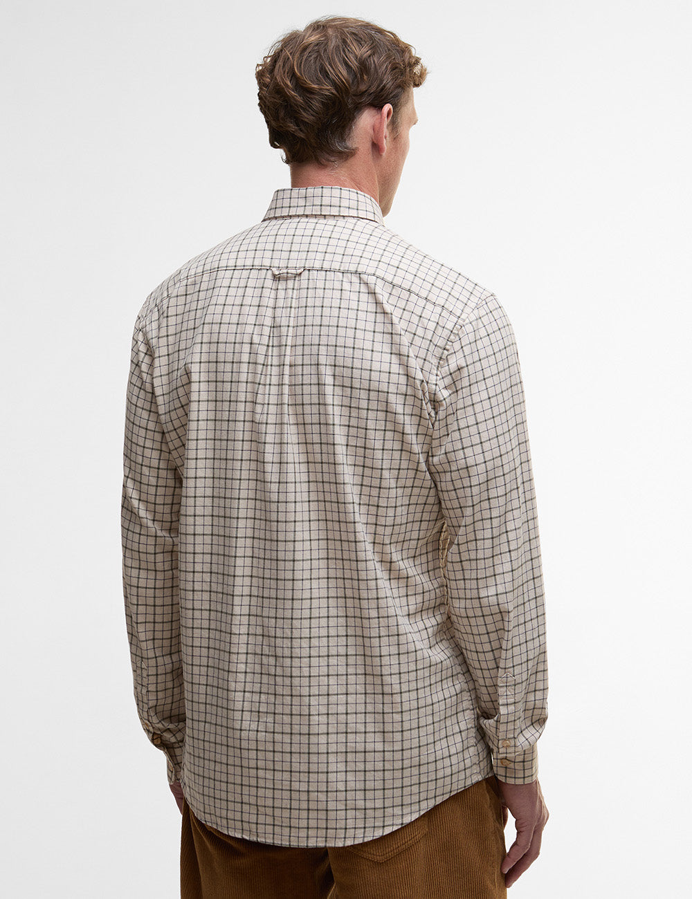 Barbour Bank Tattersall Shirt - Dark Ecru