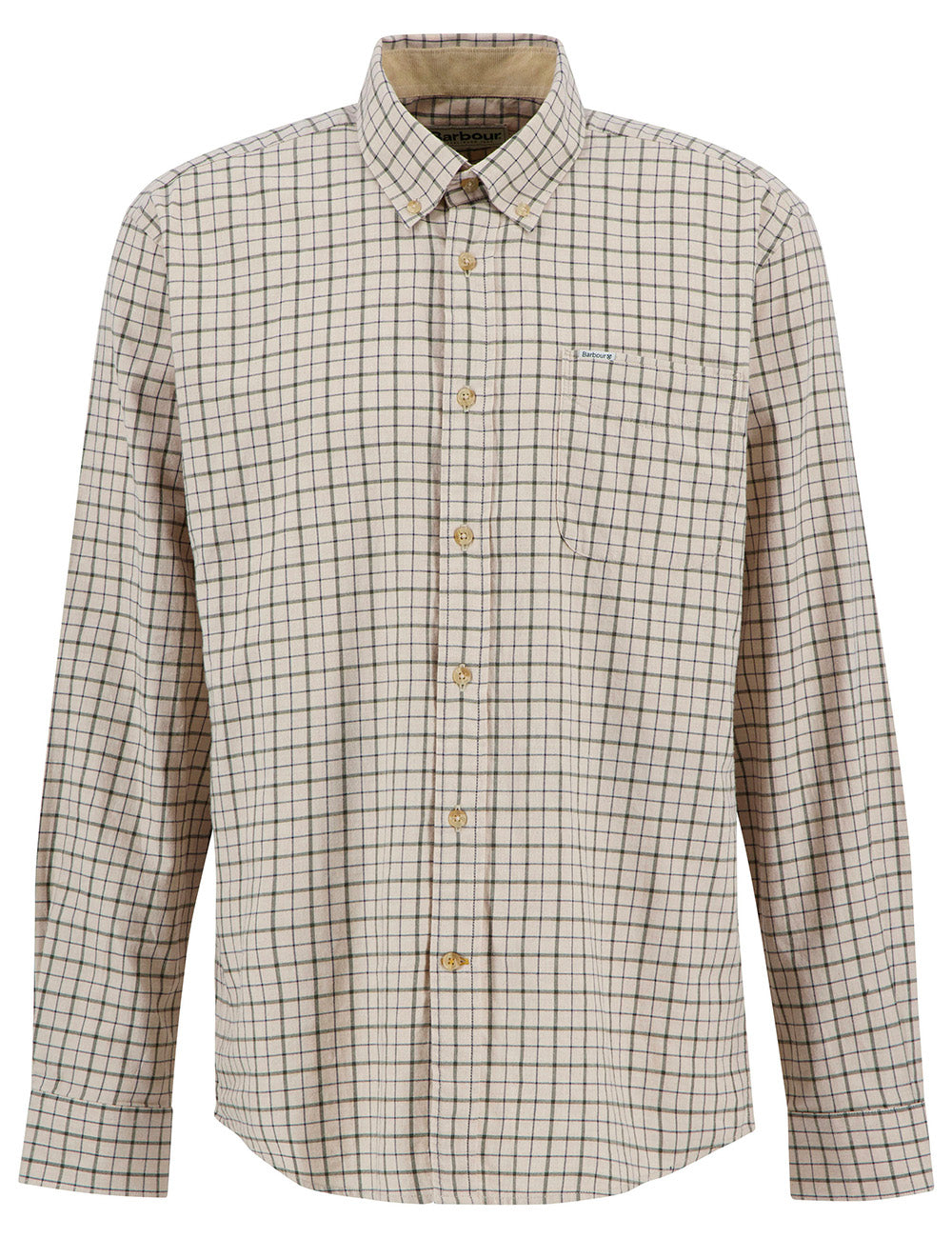 Barbour Bank Tattersall Shirt - Dark Ecru
