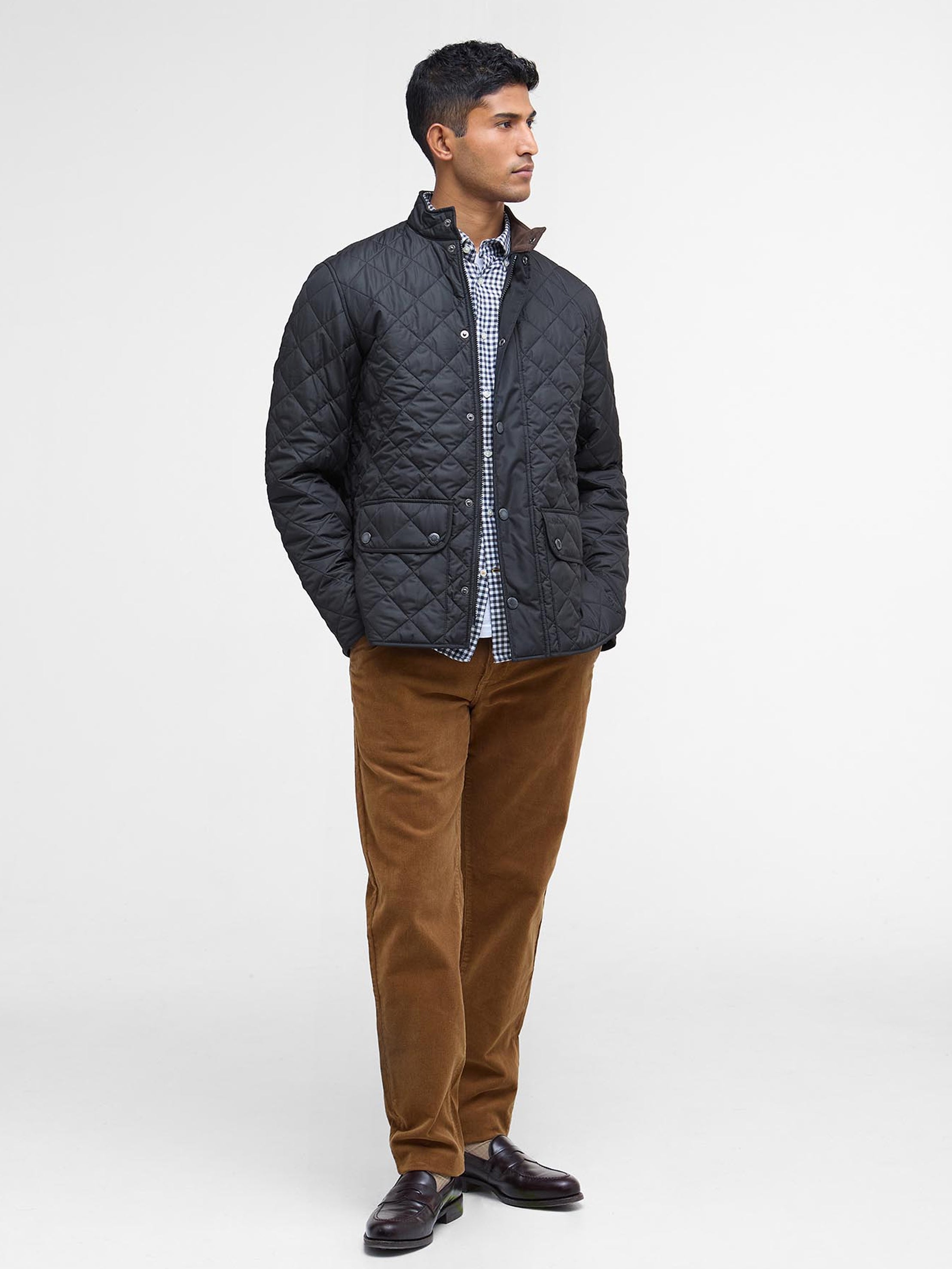 Barbour Lowerdale Quilted Jacket Black