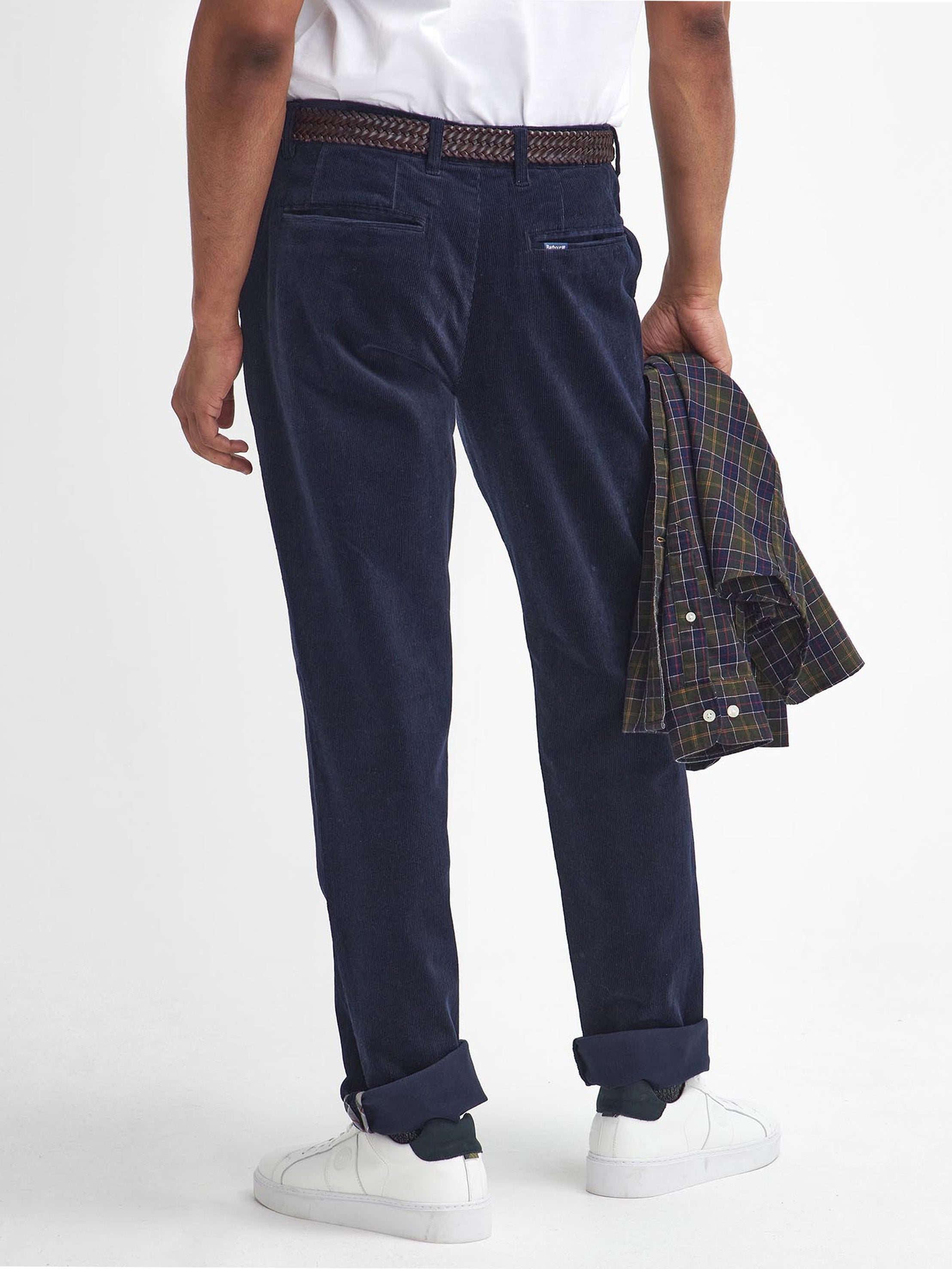 Barbour Stretch Cord Tailored Trouser Forest