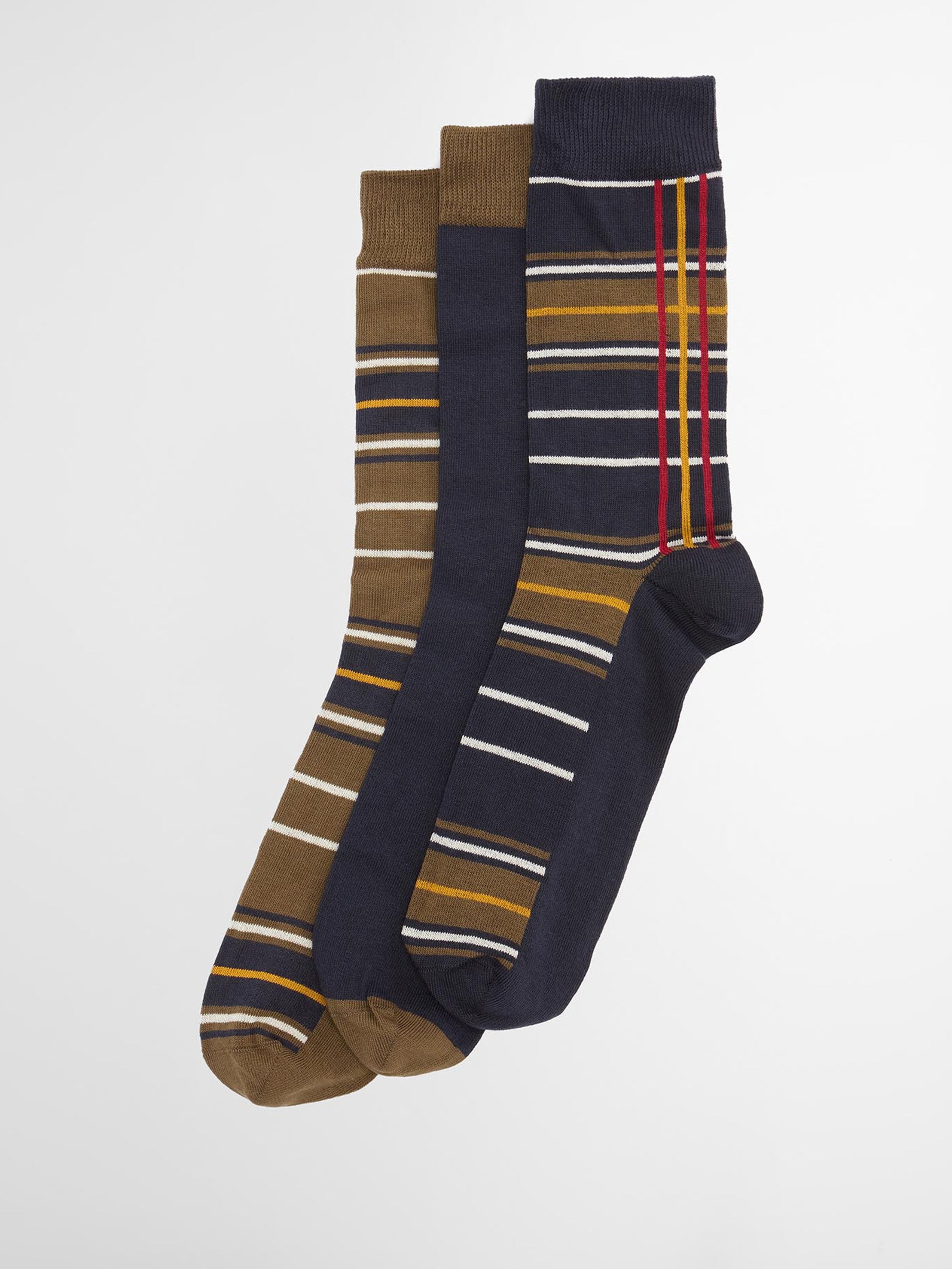 Barbour Tartan Socks Gift Box