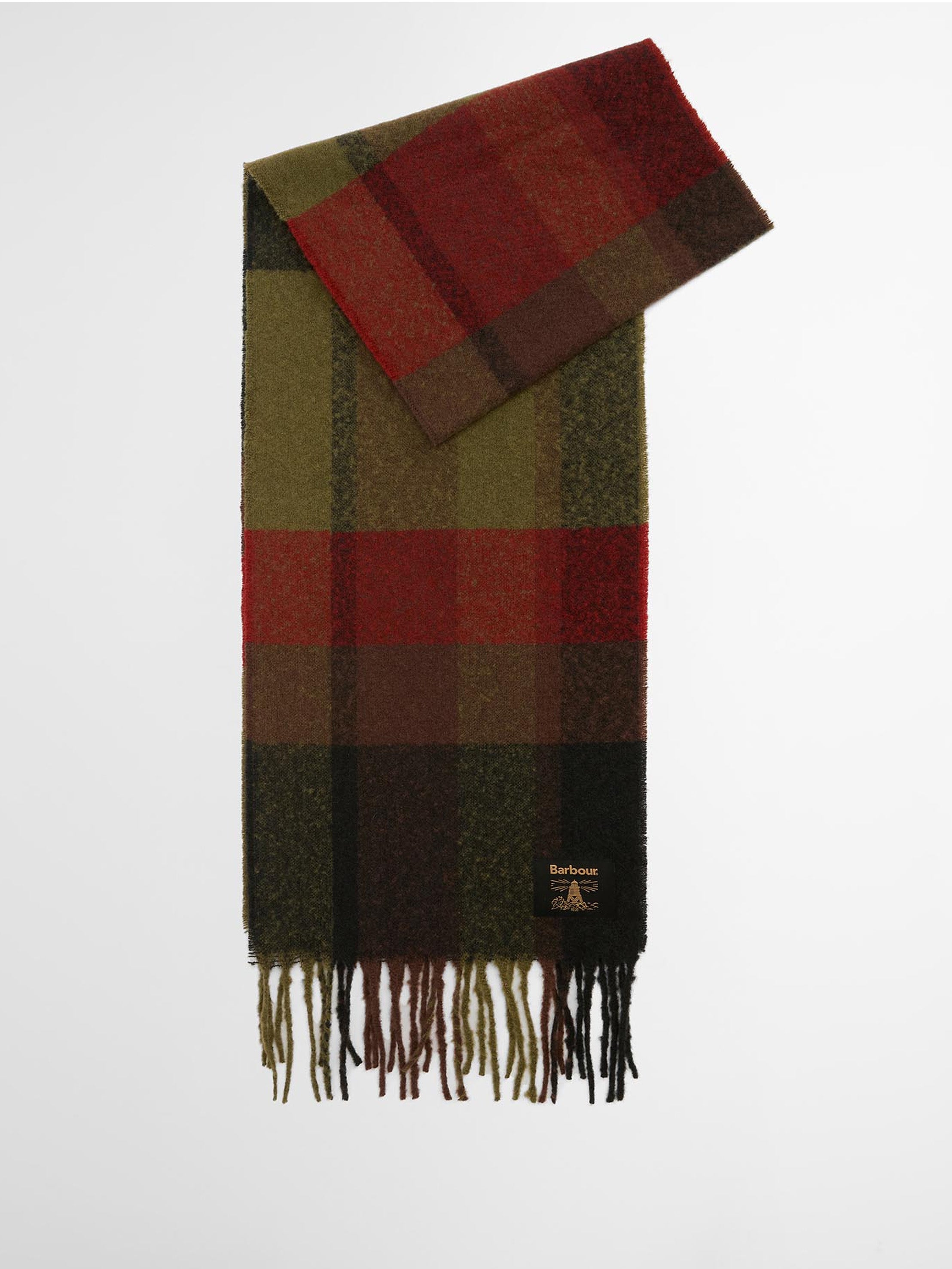 Barbour Westerdale Scarf Brick