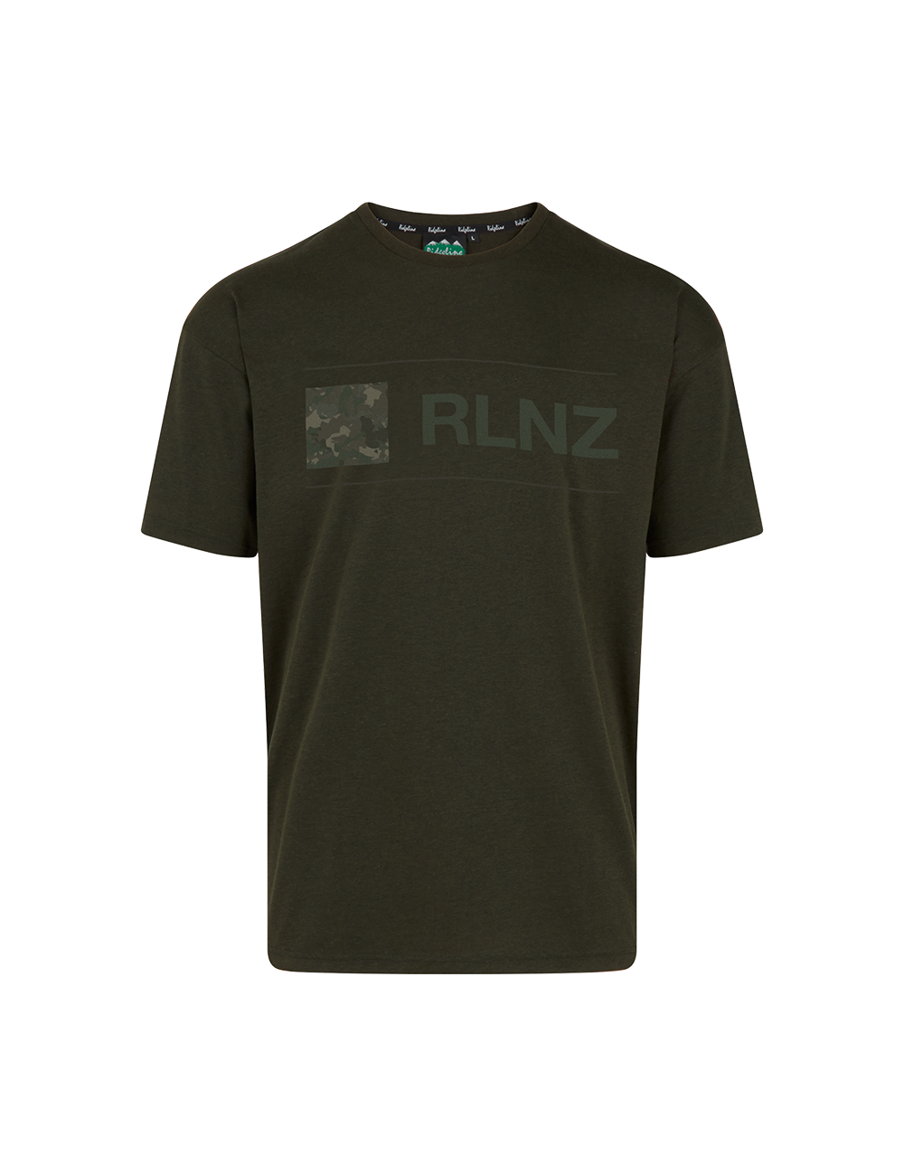 Ridgeline Unisex Basis T-Shirt - Olive Marl