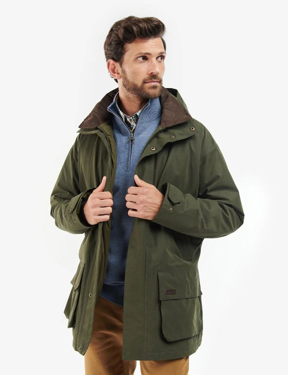 Barbour Beaconsfield Jacket - Olive