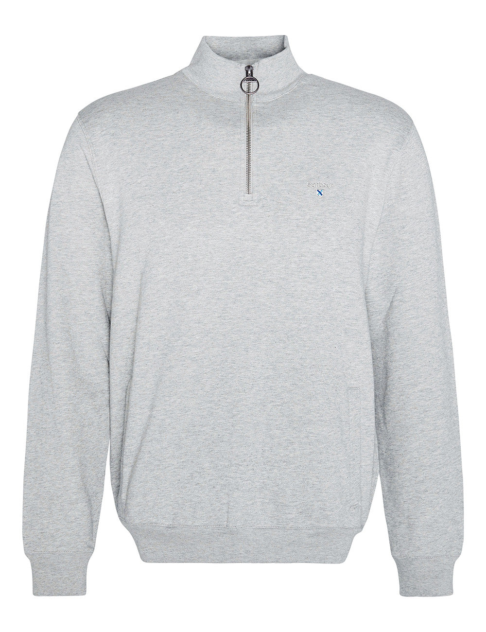 Barbour Beckhill 1/2 Zip Sweatshirt - Grey Marl