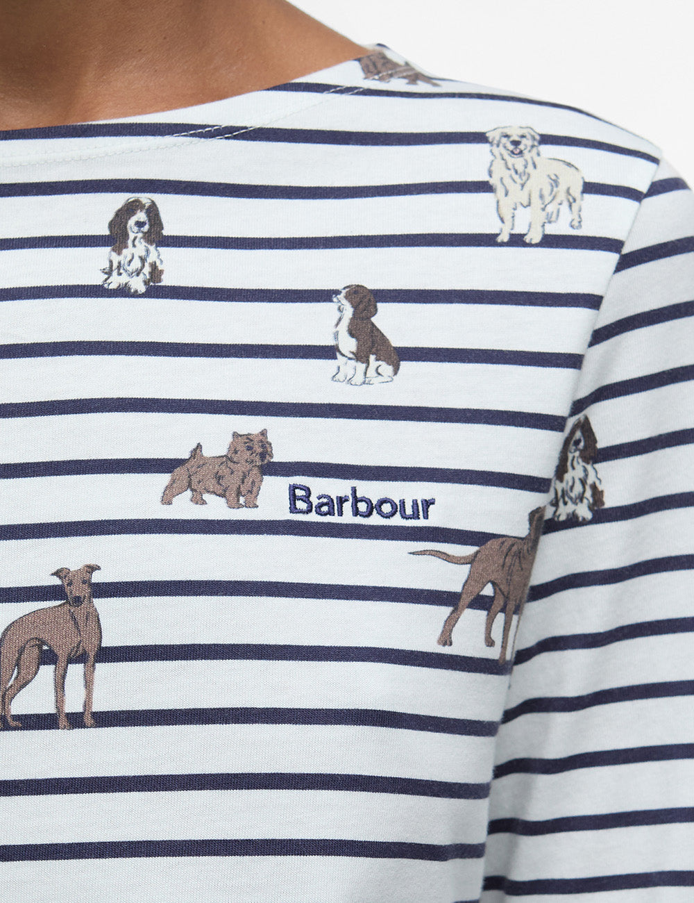 Barbour Bradley Top - Dog Print