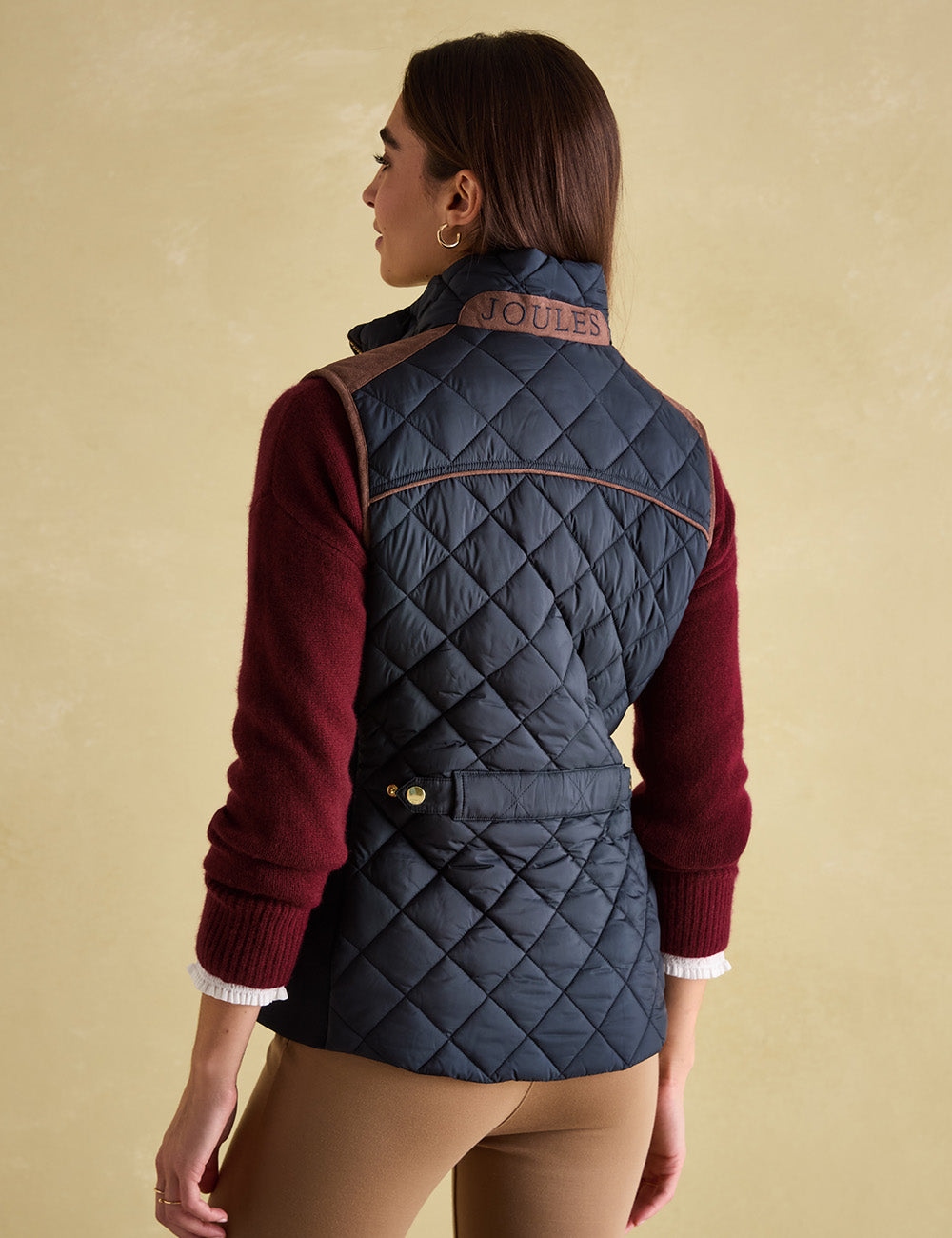 Joules Braemar Luxe Gilet - Navy