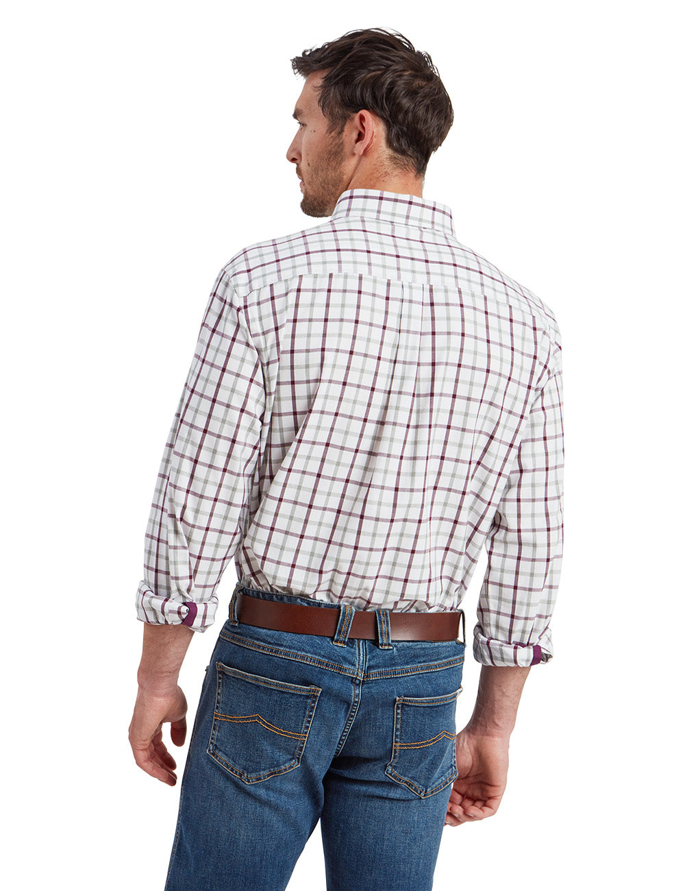 Schoffel Brancaster Classic Shirt - Wine Check