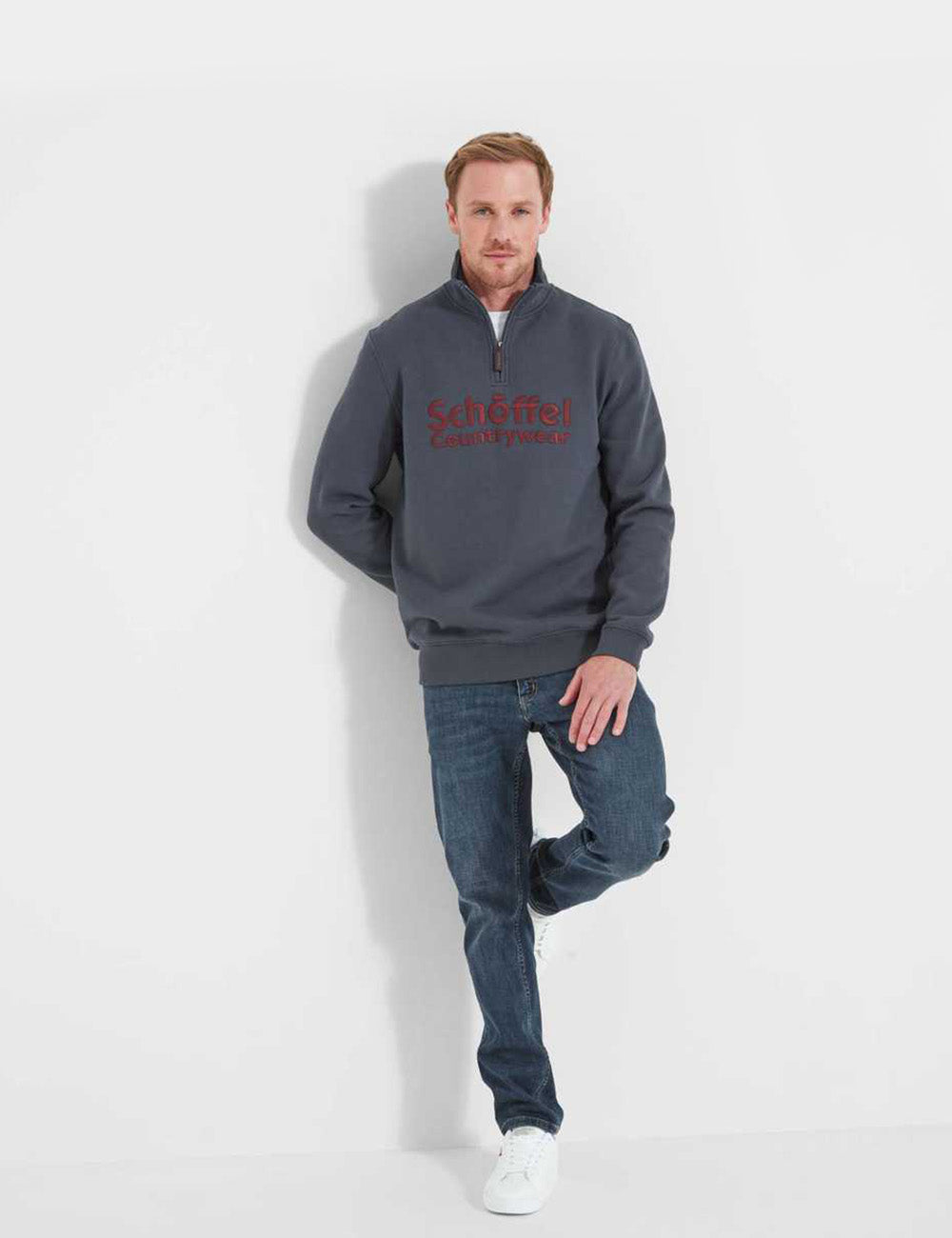 Schoffel Bude Sweatshirt - Navy