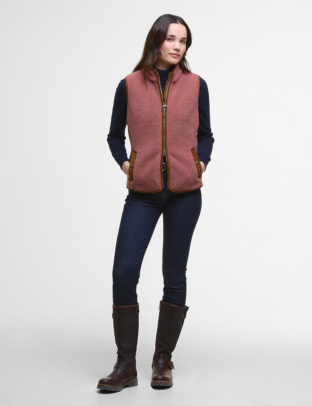 Barbour Burford Fleece Gilet - Arabesque