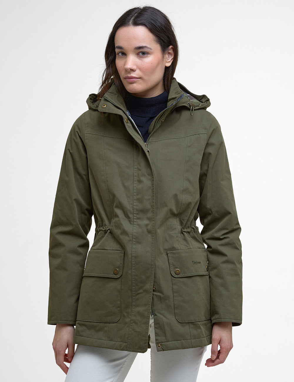 Barbour Buttercup Waterproof Jacket - Olive