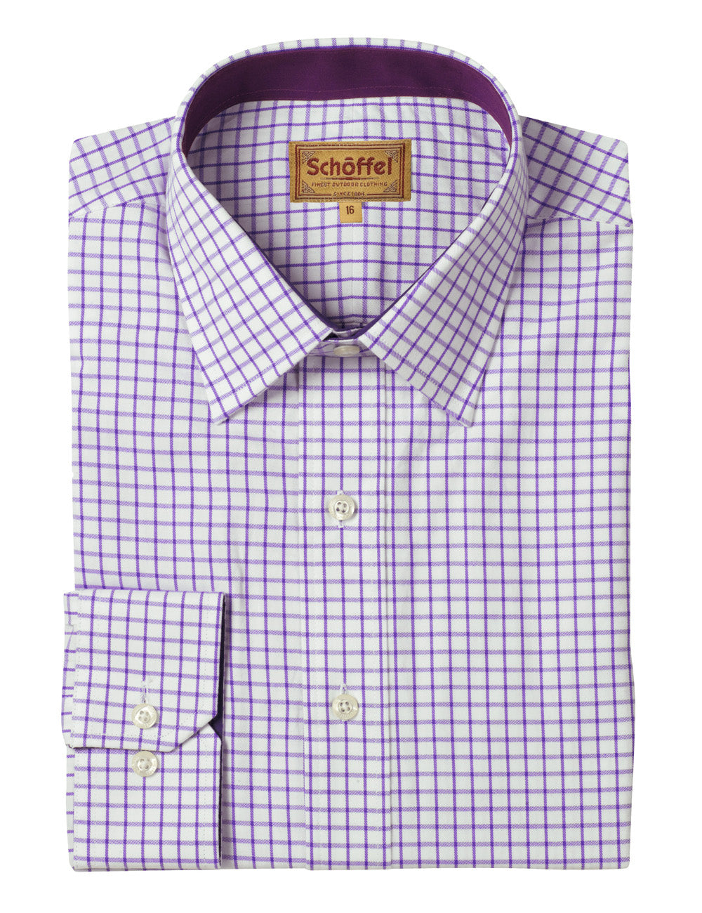 Schoffel Cambridge Classic Shirt - Purple