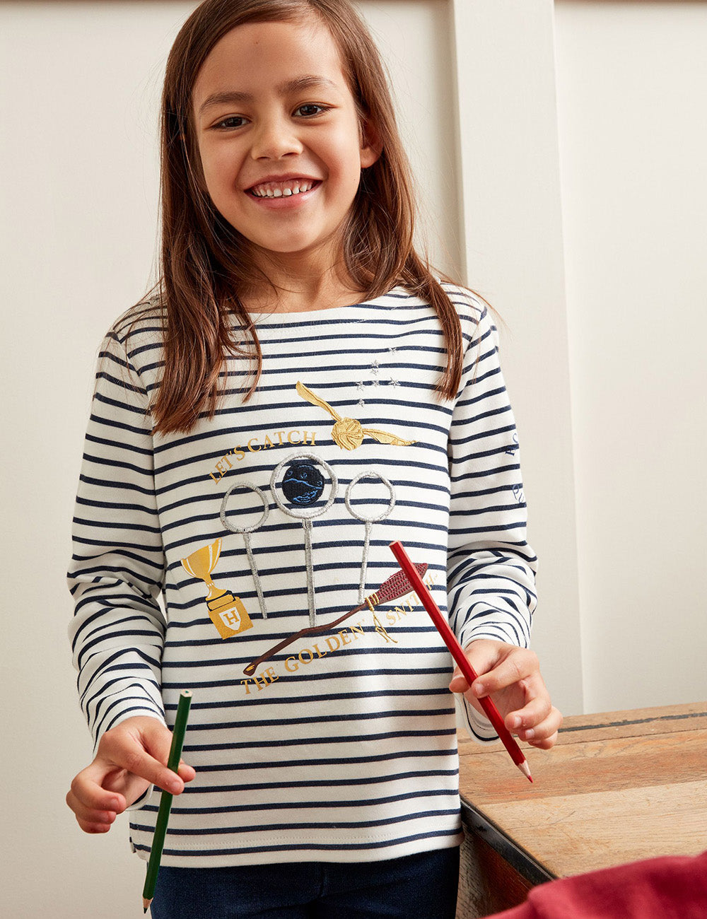 Joules girls tops best sale