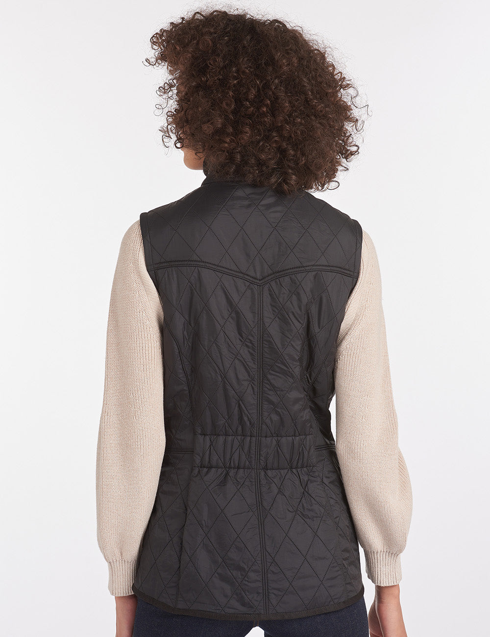 Barbour Cavalry Quilted Gilet - Black