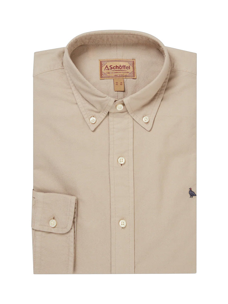Schoffel Cavendish Oxford Shirt Cobblestone