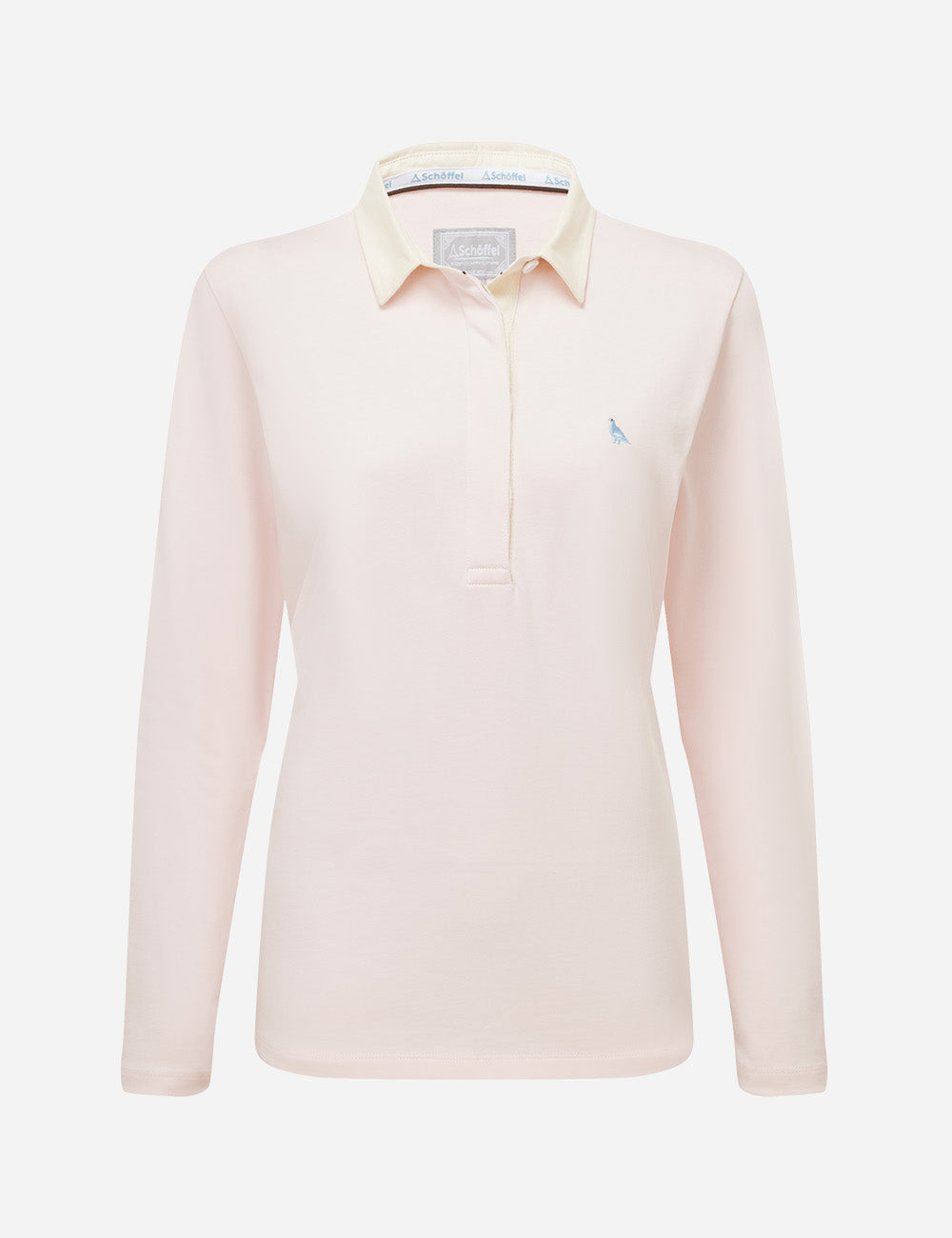 Schoffel Chapel Porth Rugby Shirt - Mauve Blush