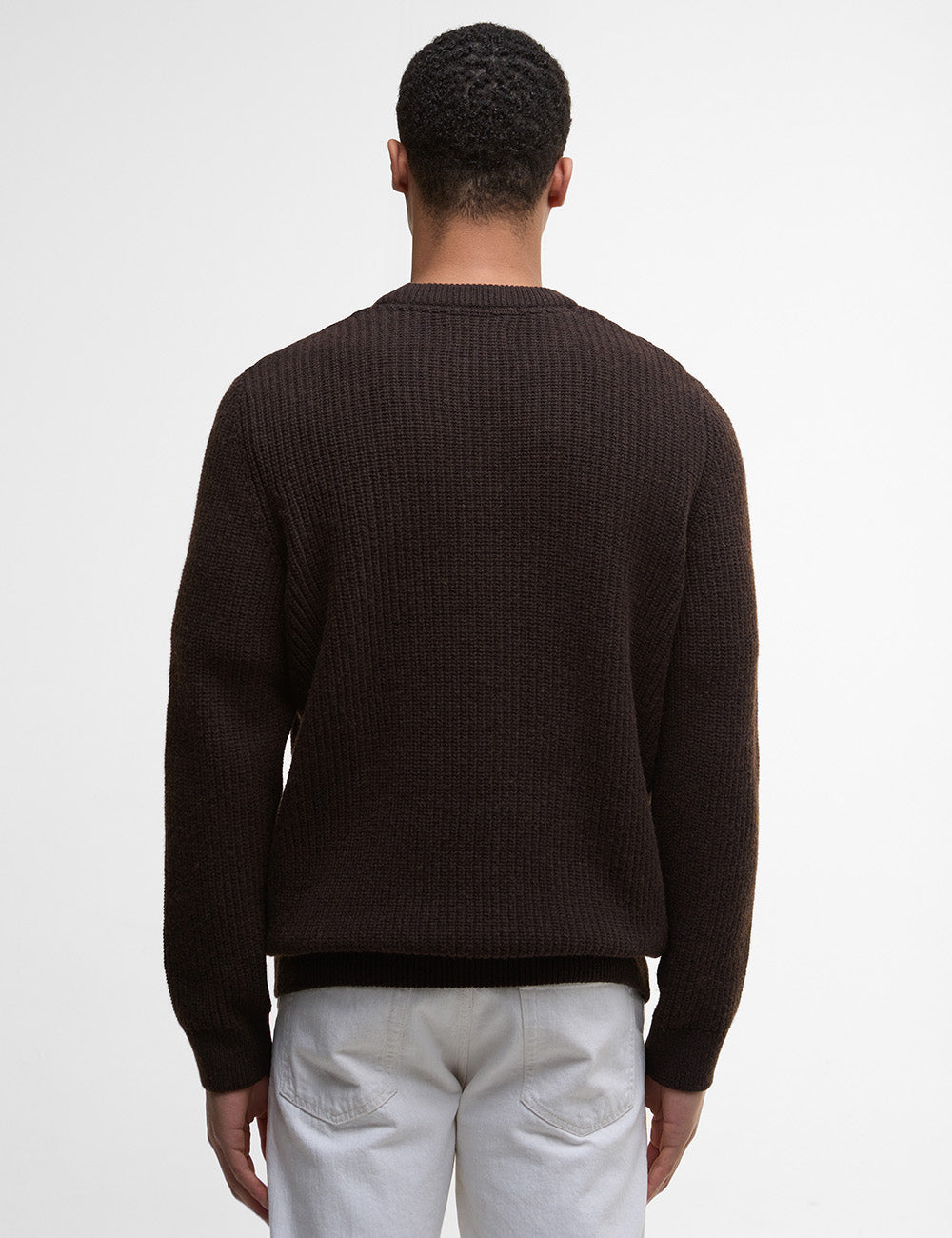 Barbour Cleveland Jumper - Dark Oak