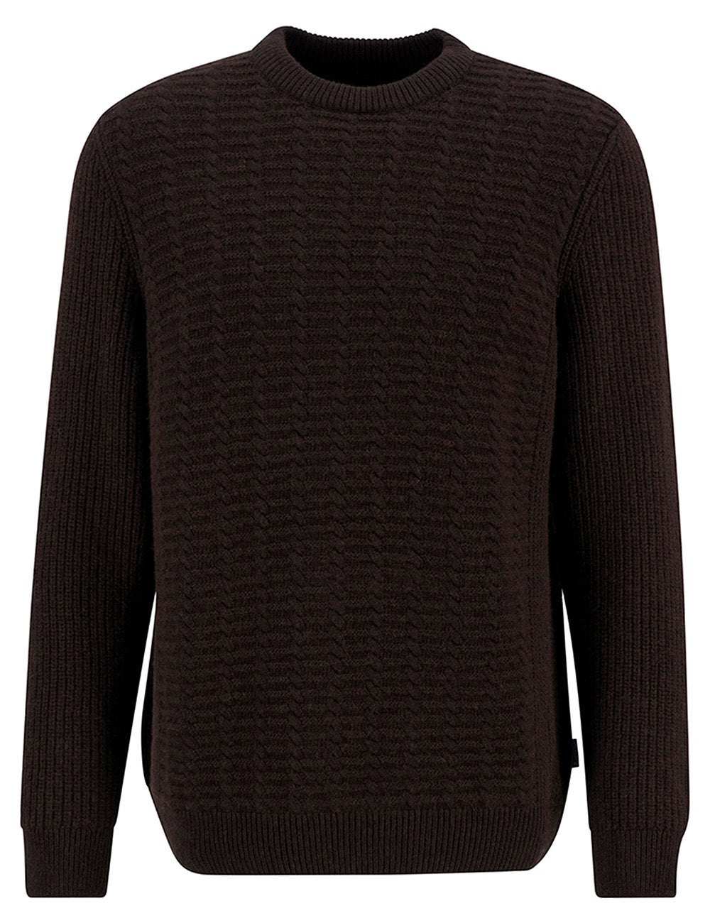 Barbour Cleveland Jumper - Dark Oak