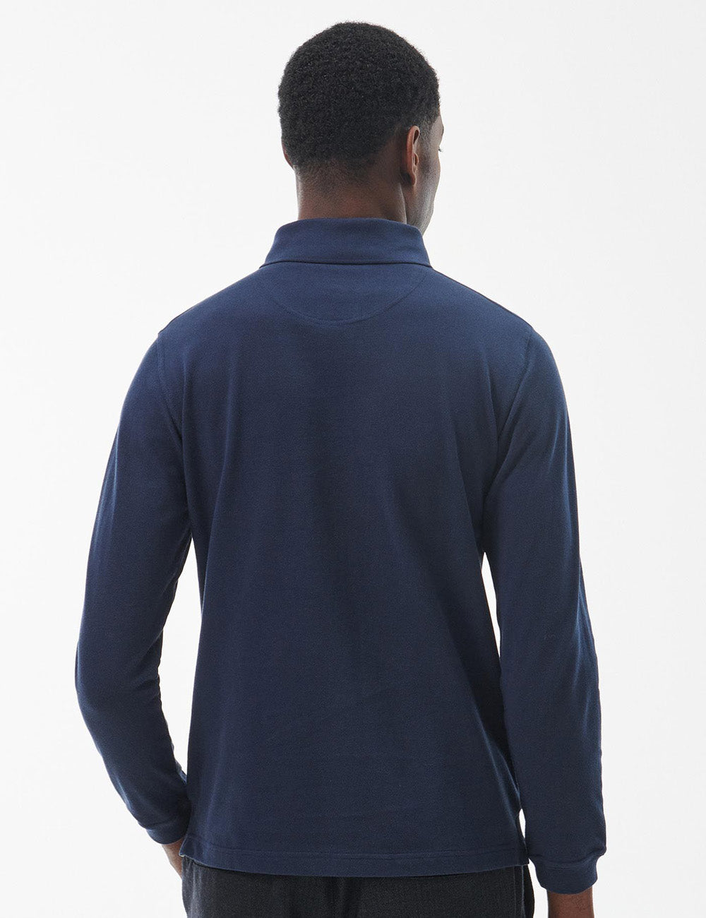 Barbour Confor Long Sleeve Polo Shirt - Navy