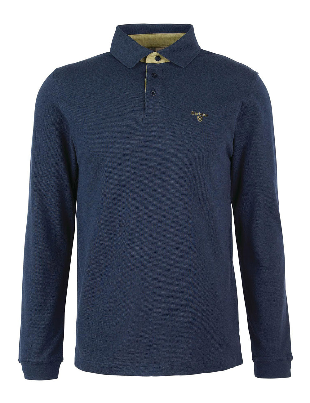 Barbour Confor Long Sleeve Polo Shirt - Navy