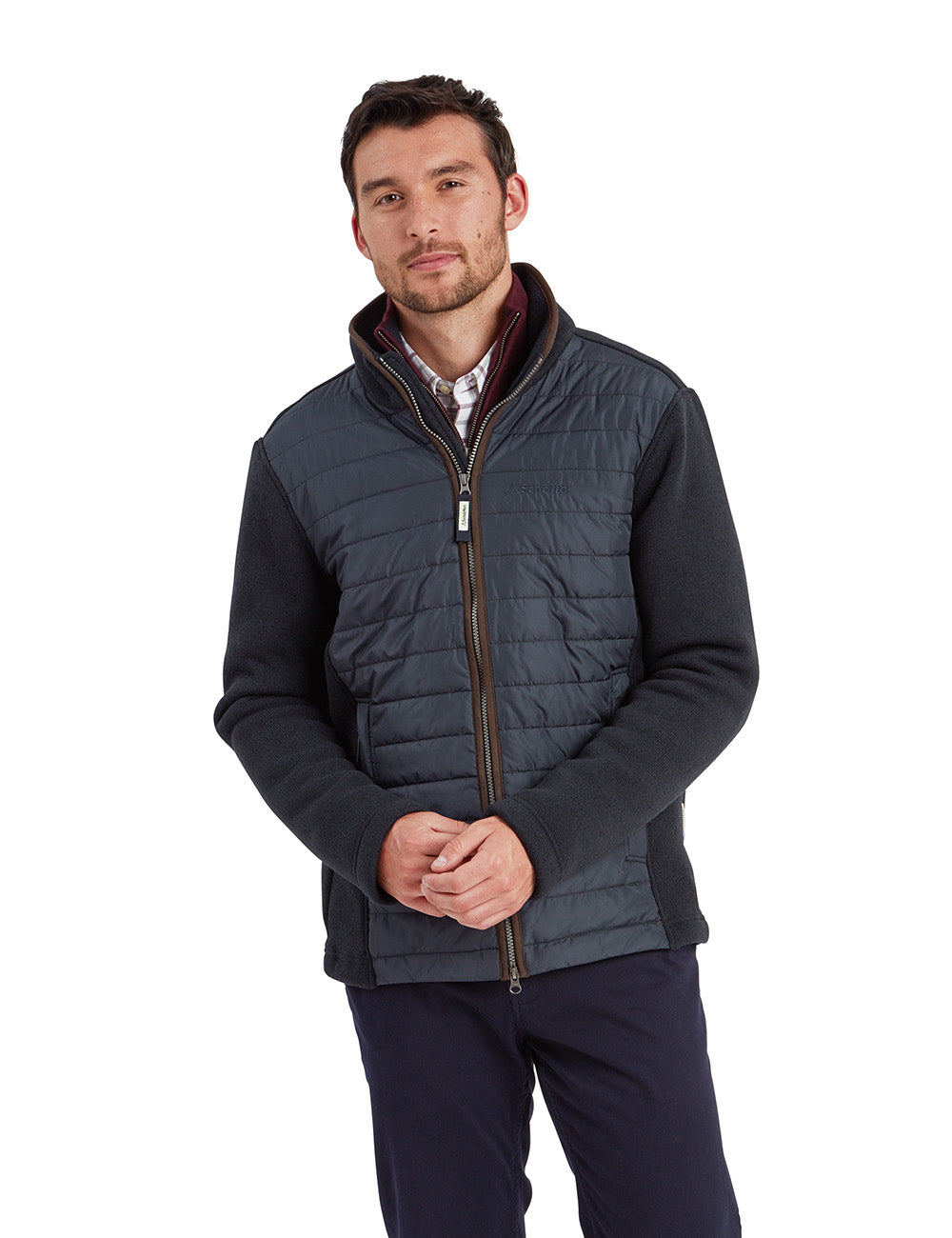 Schoffel Cottesmore Hybrid Jacket - Petrol Blue