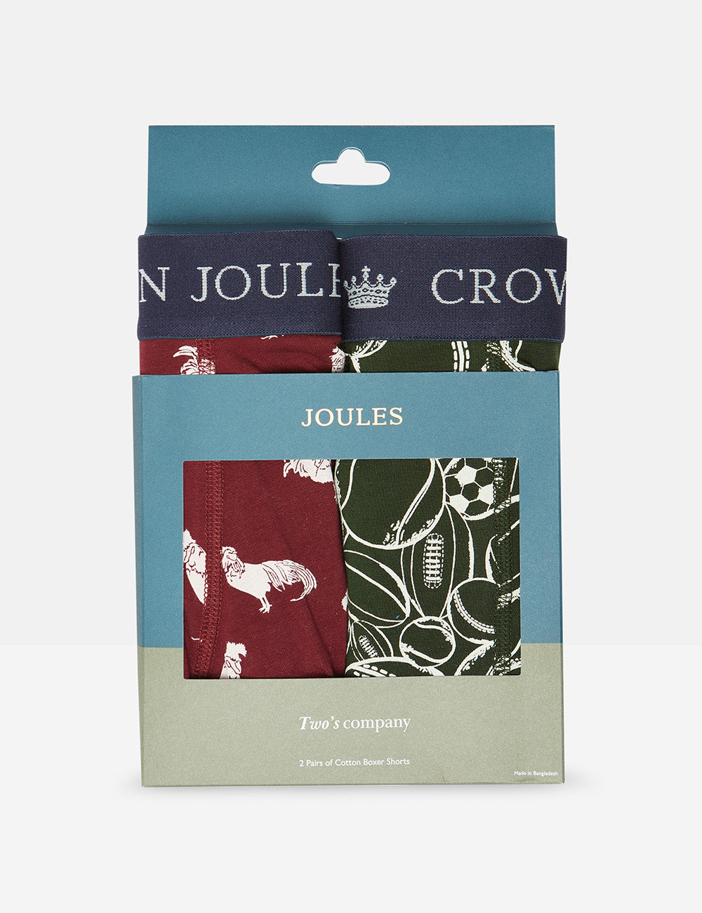 Joules Two Pack Of Boxers - Cock & Balls