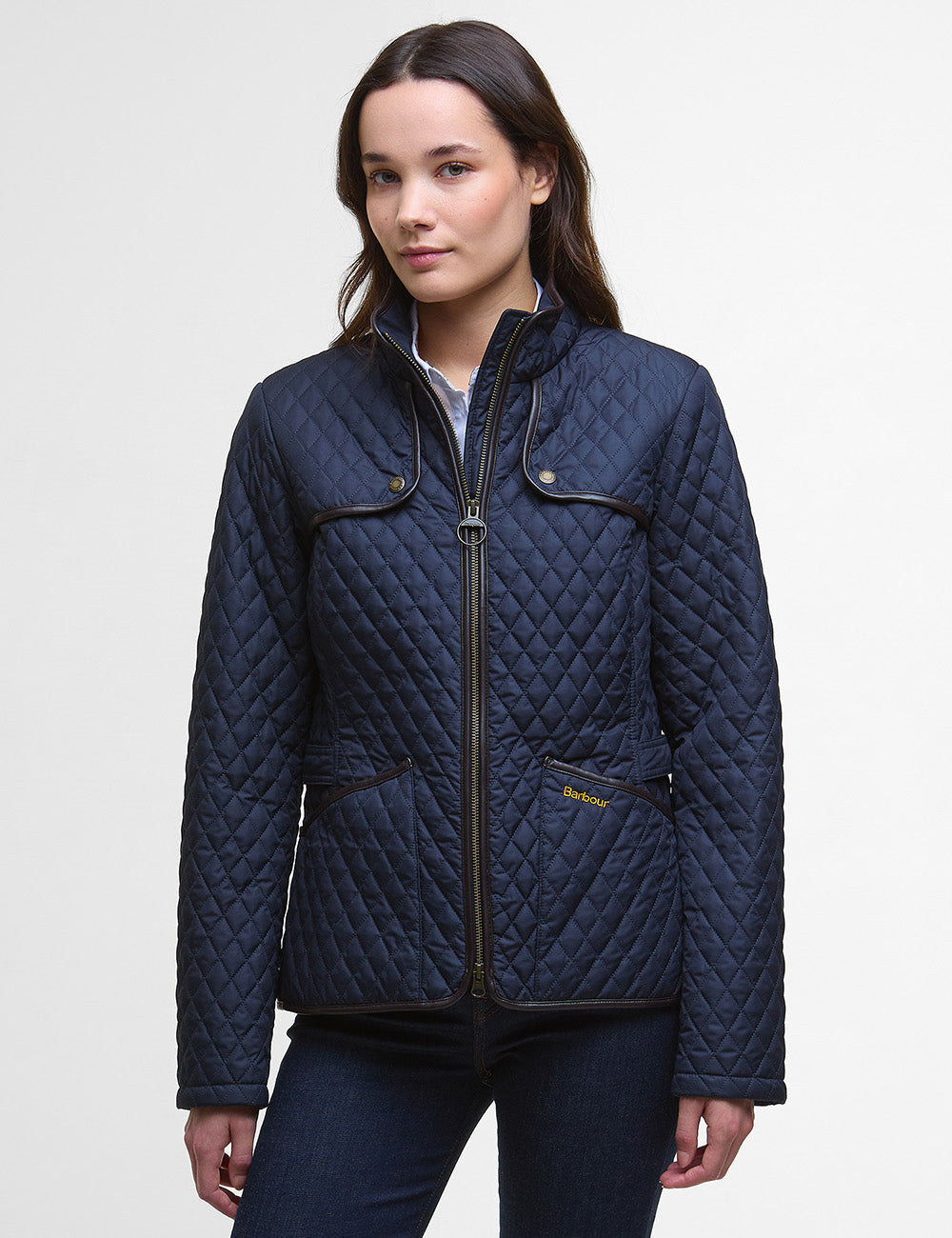 Barbour Dahlia Quilted Jacket - Navy