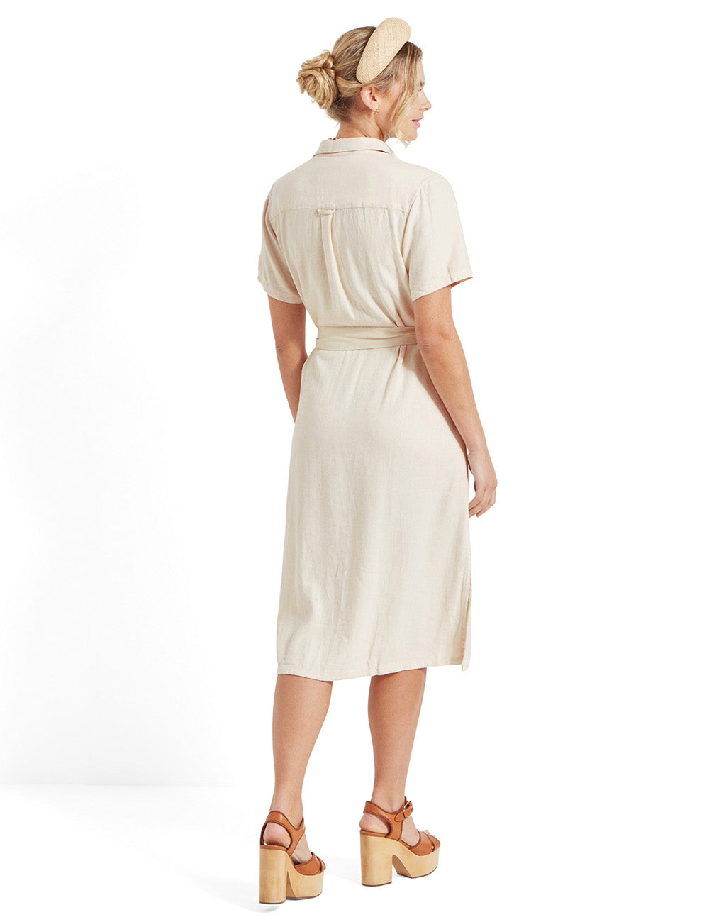 Schoffel Daisy Linen Dress - Oat