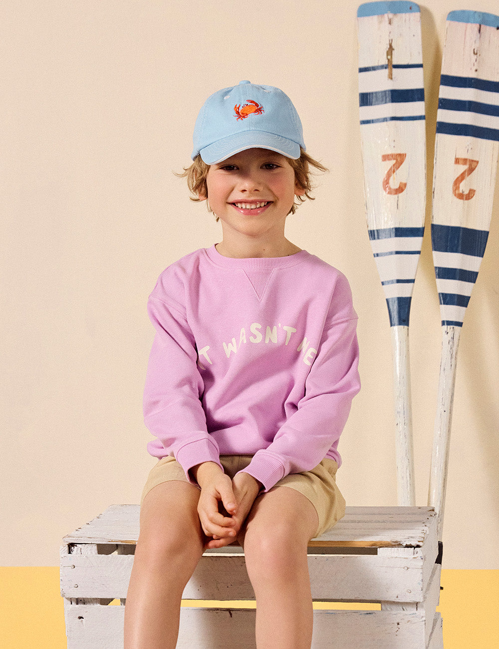 Joules Daley Kids Cap - Blue