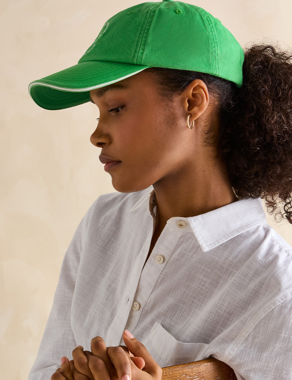 Joules Daley Cap - Green