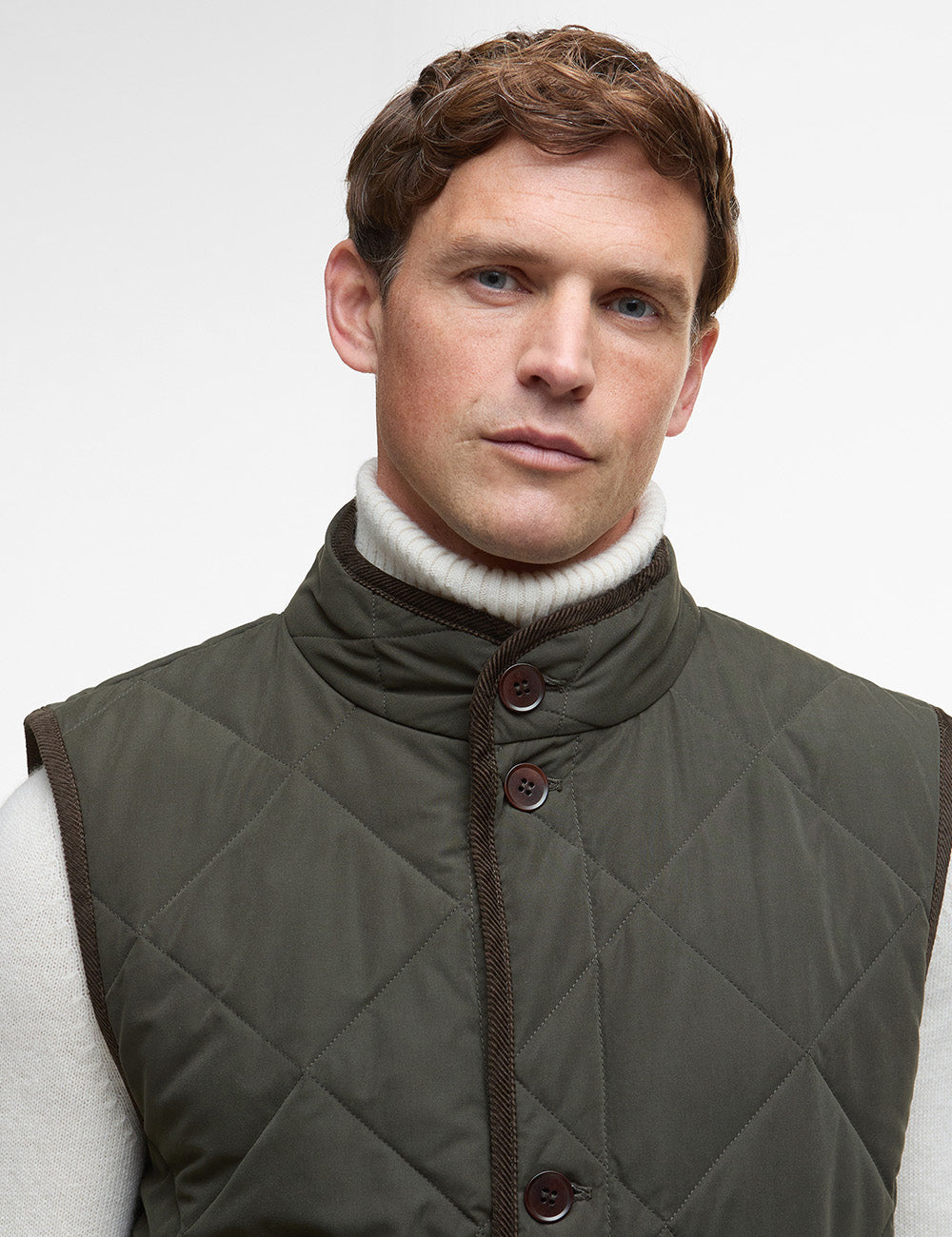 Barbour Edale Quilted Gilet - Olive