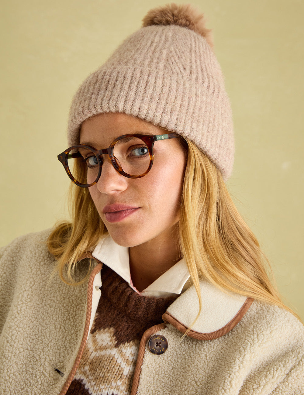 Joules Effie Beanie - Camel