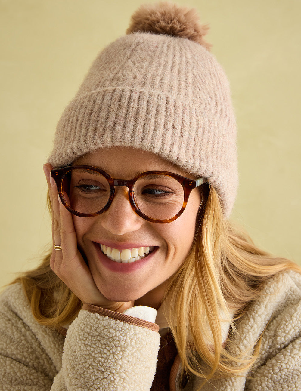 Joules Effie Beanie - Camel