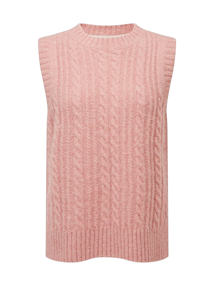 Schoffel Evie Sleeveless Jumper Dusky Pink
