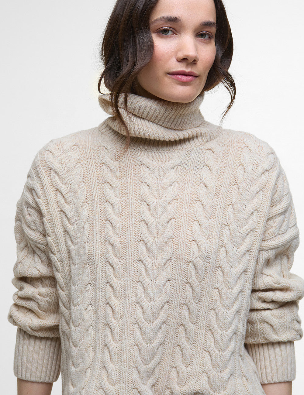 Barbour Embleton Knitted Jumper - Birch