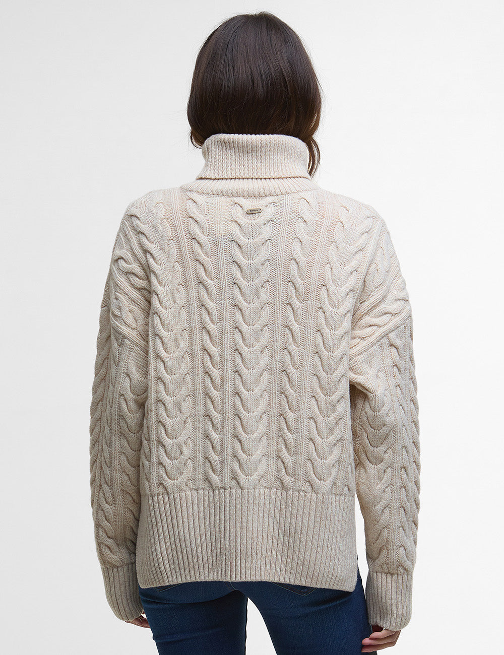 Barbour Embleton Knitted Jumper - Birch