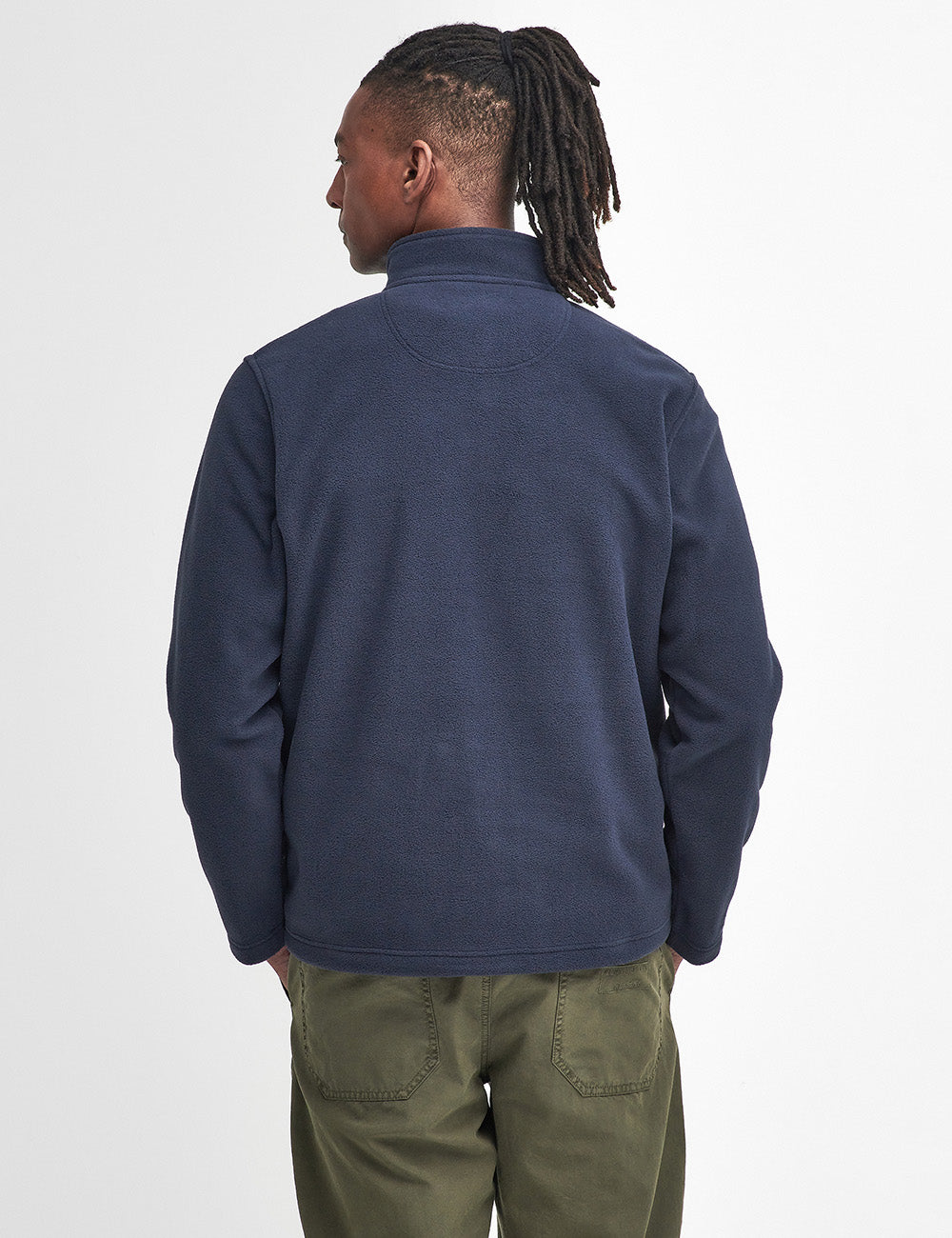 Barbour Essentials 1/2 Zip Fleece - Navy