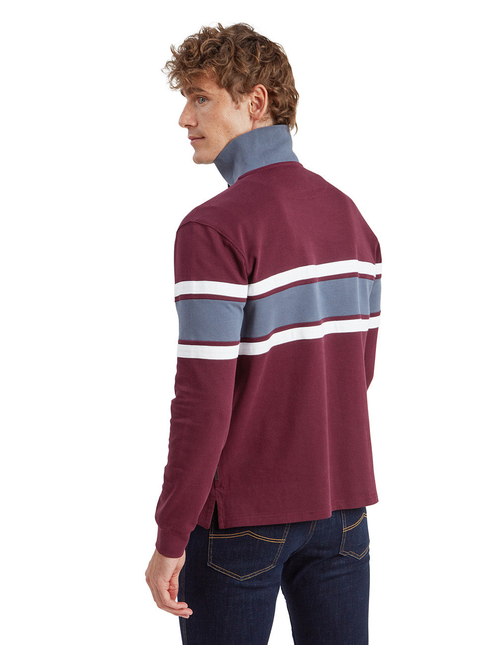 Schoffel Exmouth Heritage 1/4 Zip - Wine