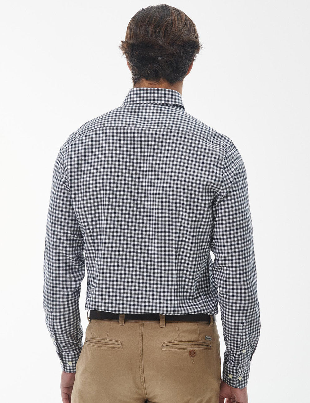 Barbour Finkle Tailored Shirt - Grey Marl
