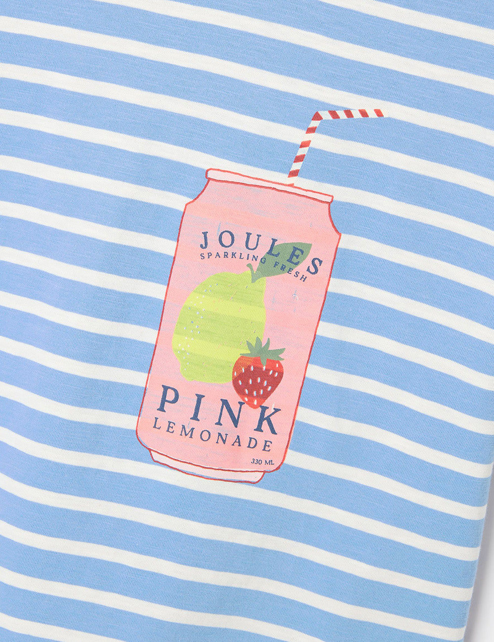 Joules Fun Days T-Shirt - Blue Stripe