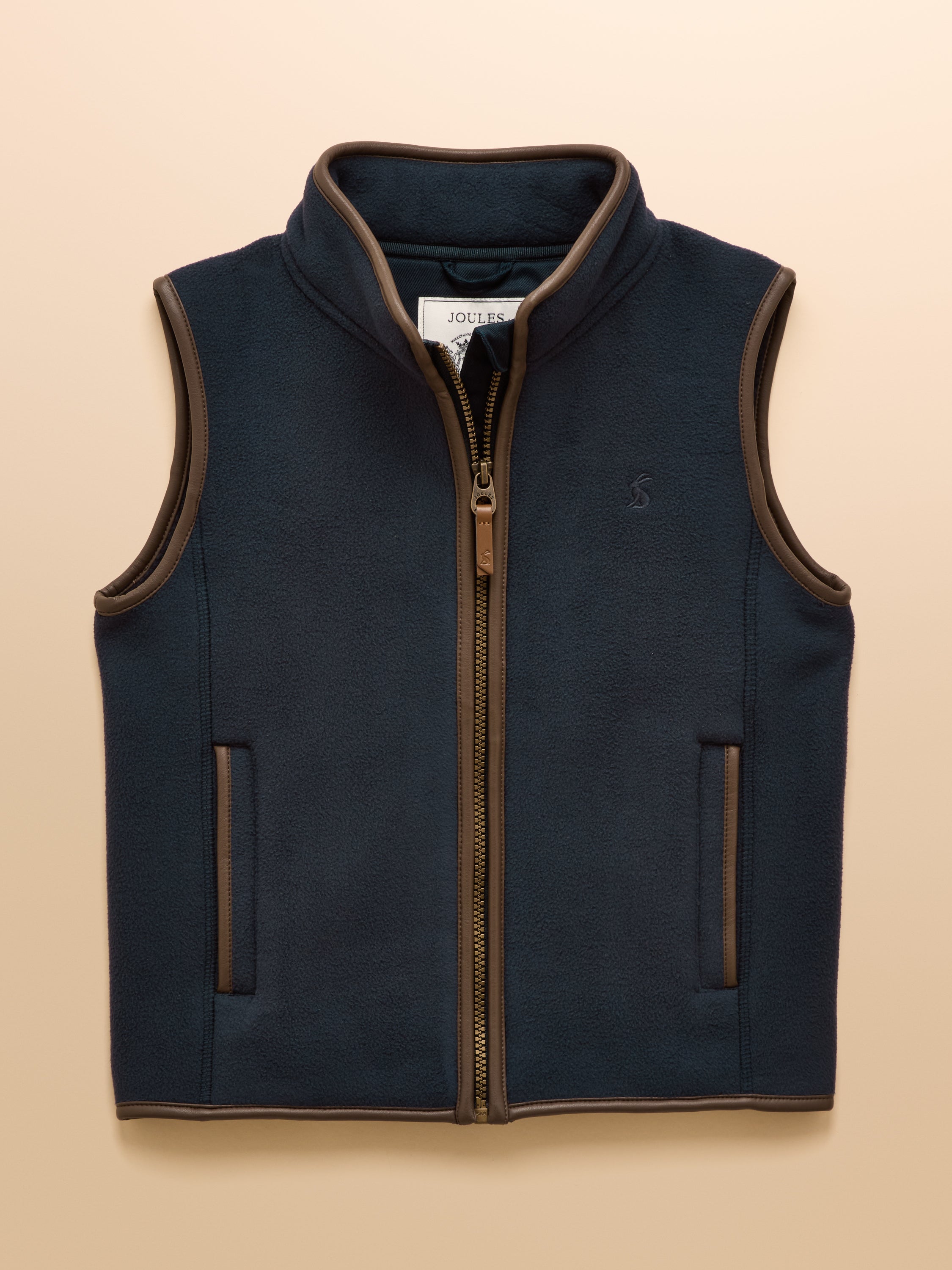Joules Kids Heritage Gilet Navy Blue
