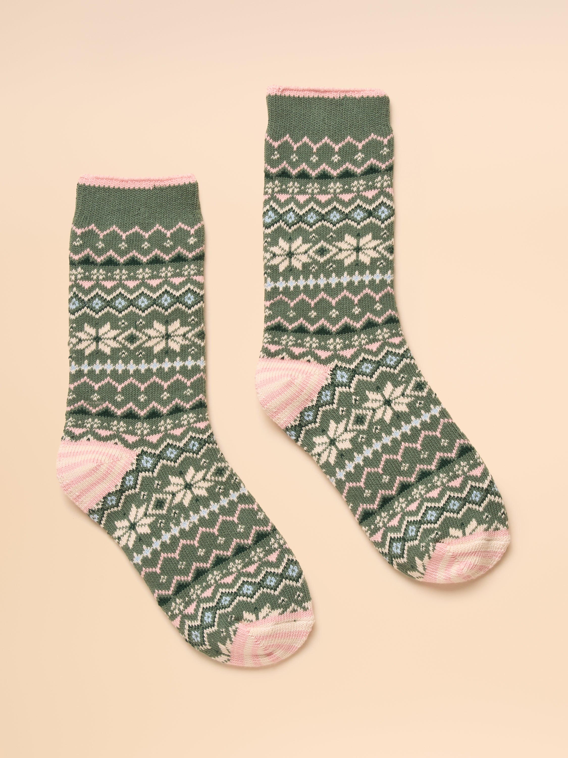 Joules Lucille Green/Pink