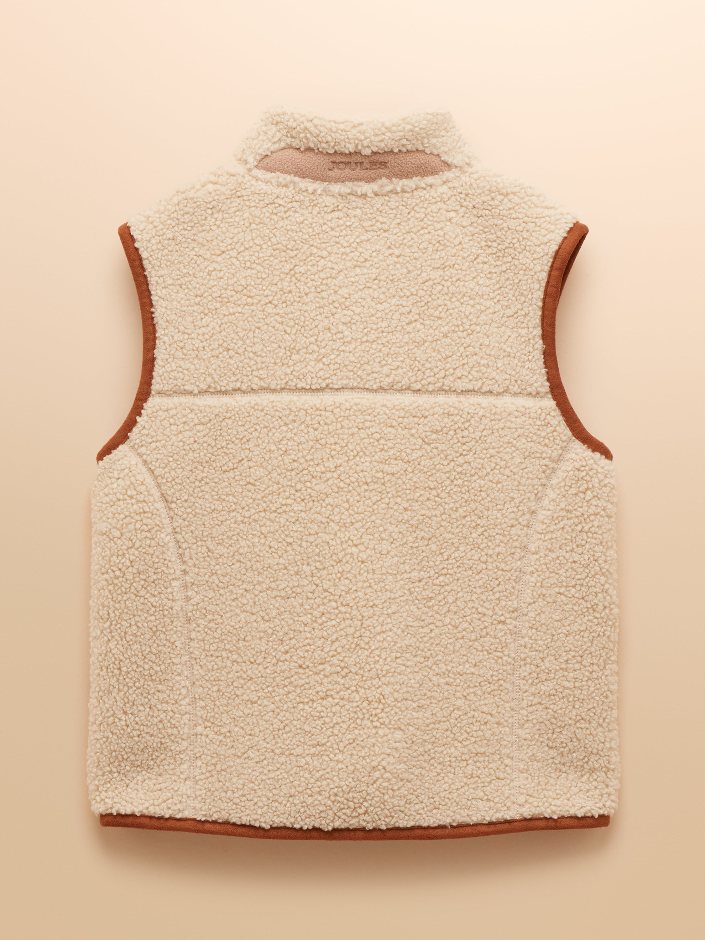 Joules Kids Sadie Gilet Stone