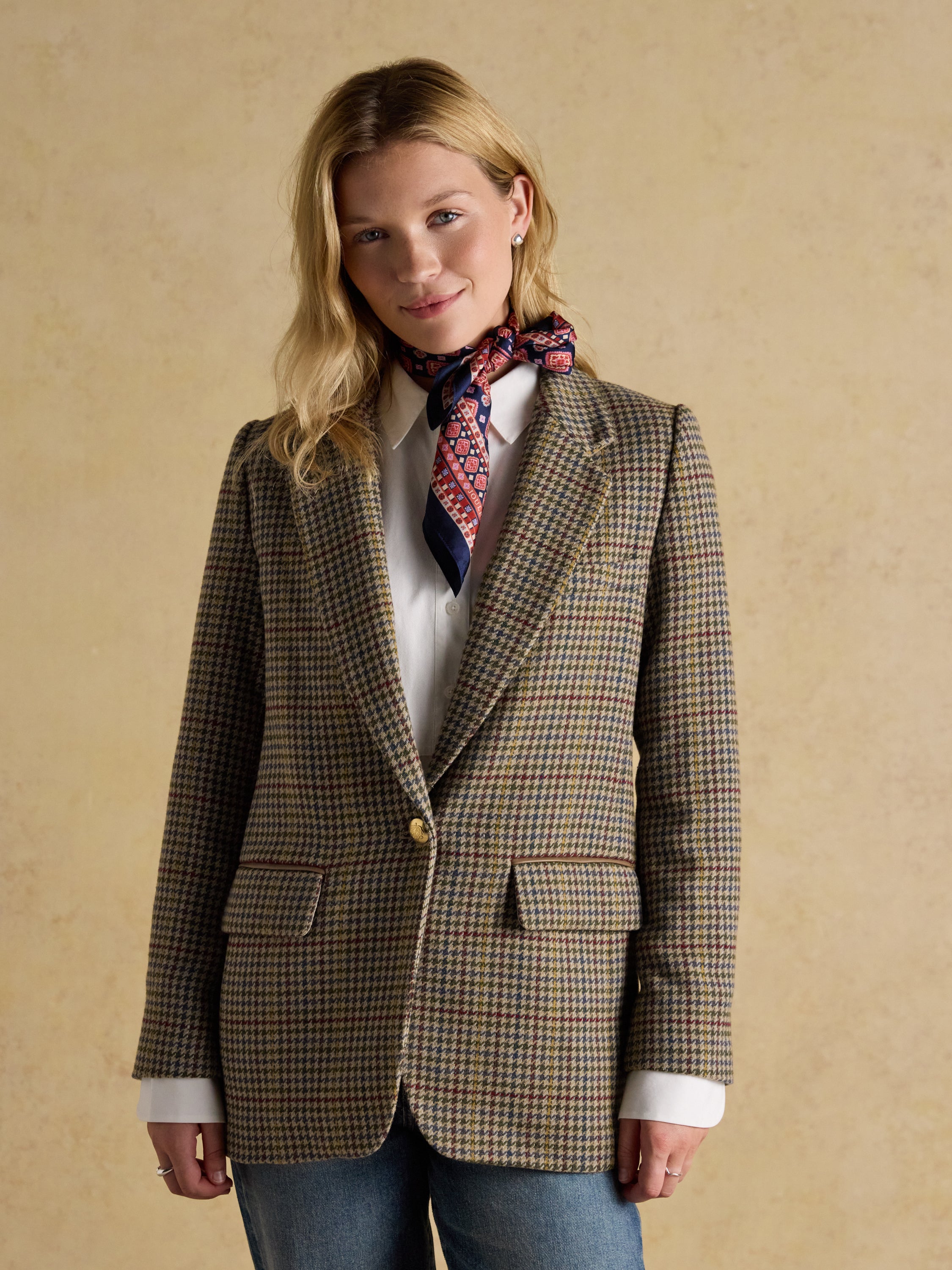 Joules Hackmore Blazer Elton Tweed