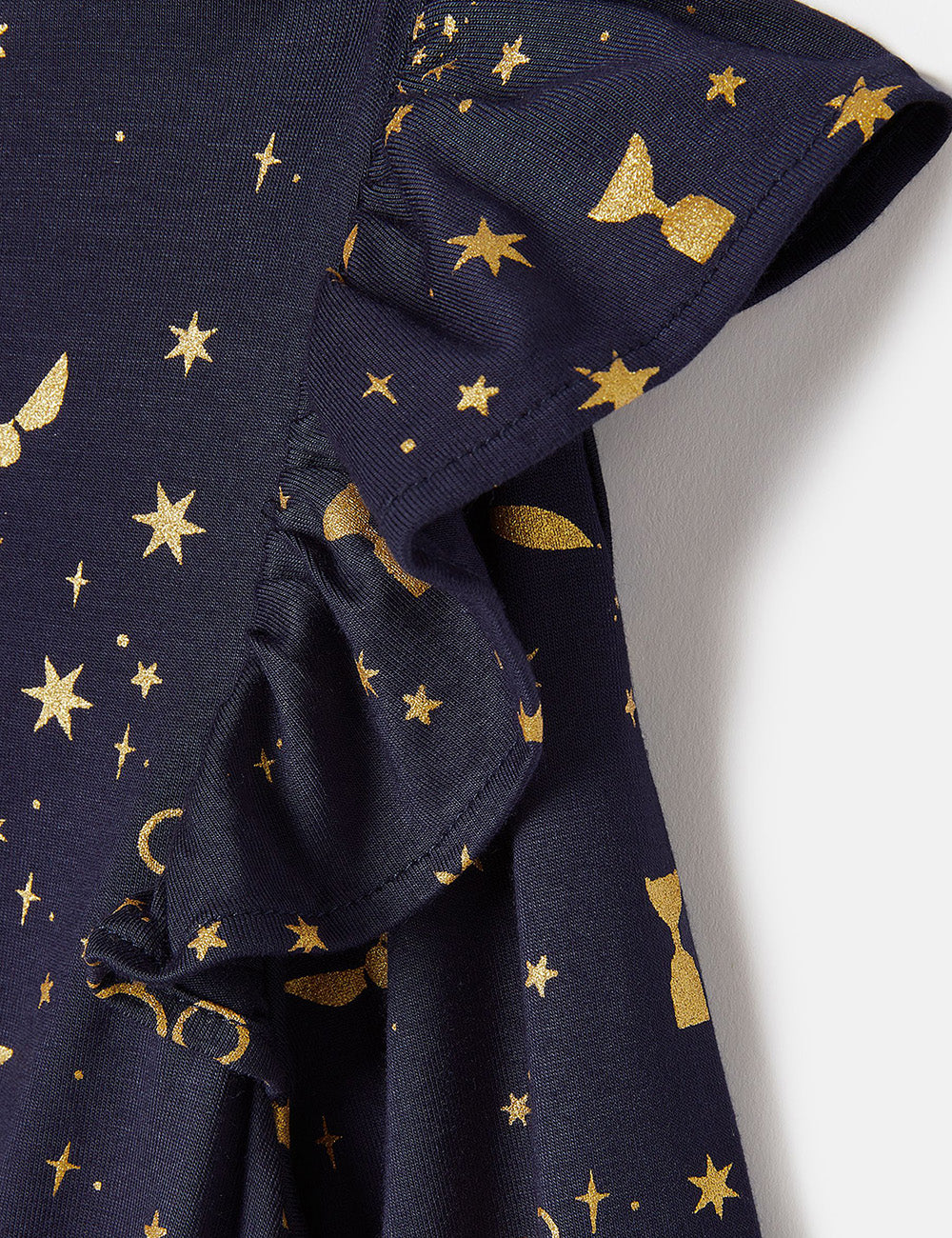 Joules Harry Potter™ Ginny Dress - Navy Starry Quidditch