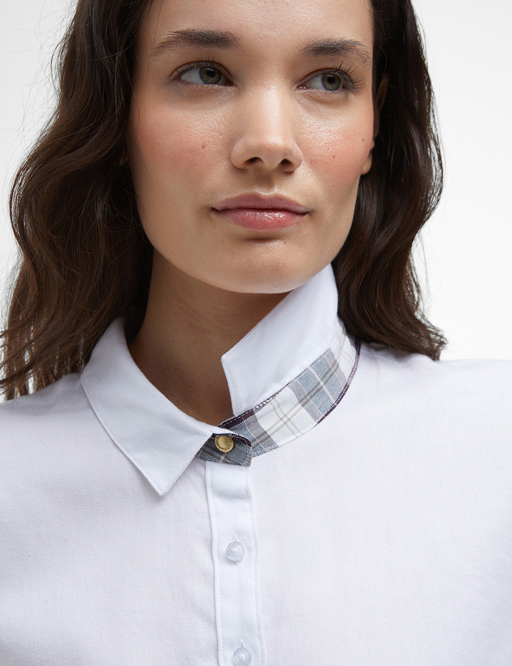 Barbour Glades Shirt - White/Gardenia