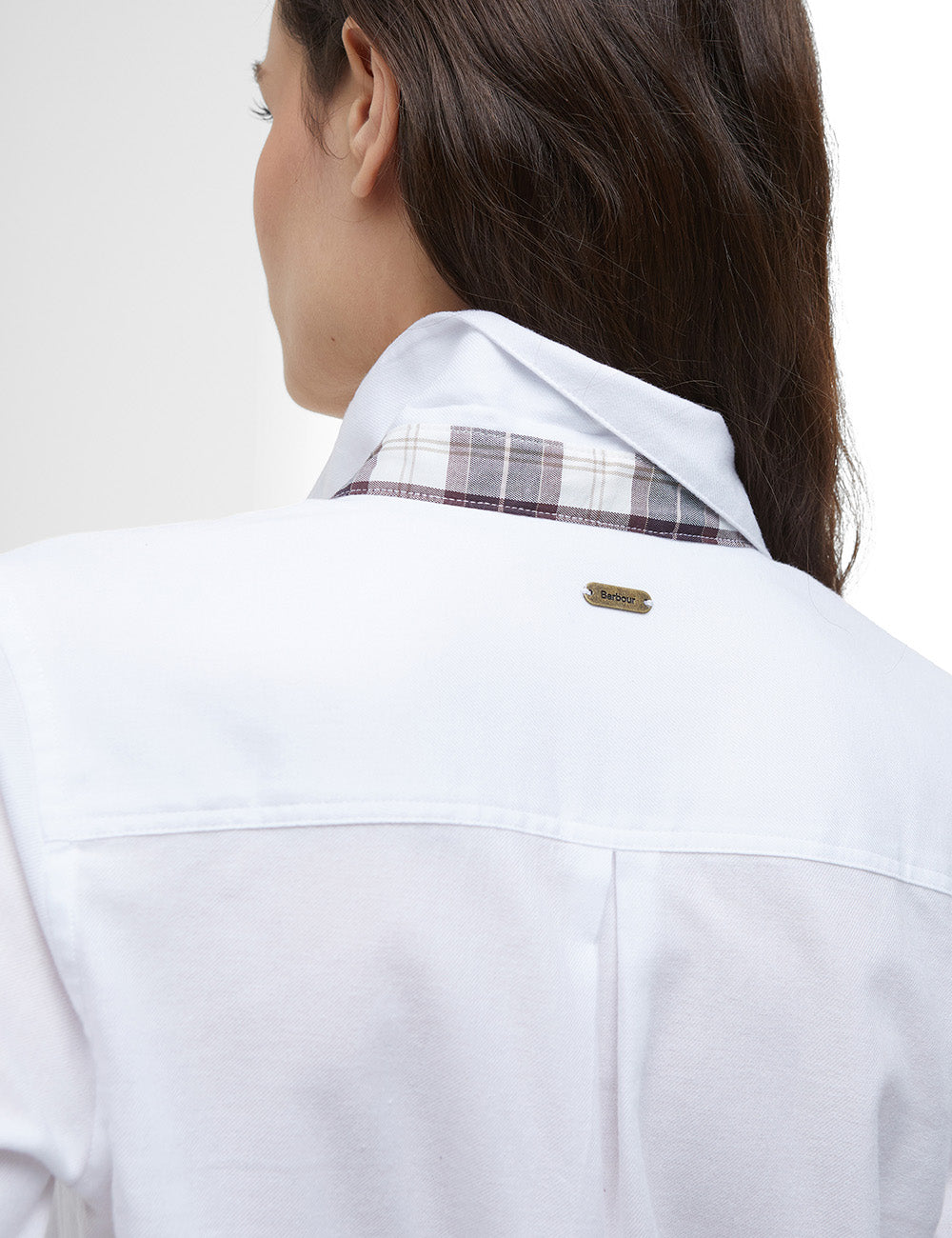 Barbour Glades Shirt - White/Gardenia